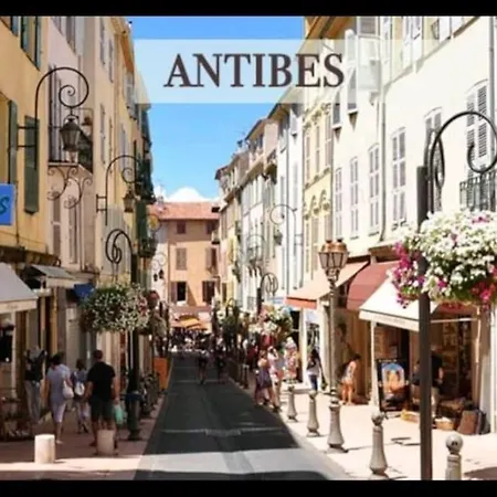 Les Palmiers - Cosy Proche Plages Et Centre Antibes